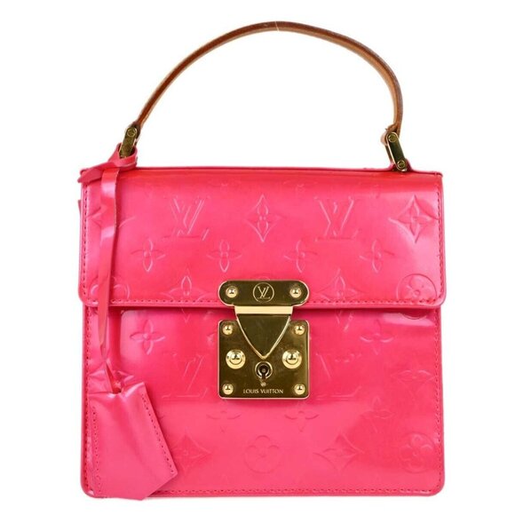 Louis Vuitton Pink Monogram Vernis Spring Street Handbag